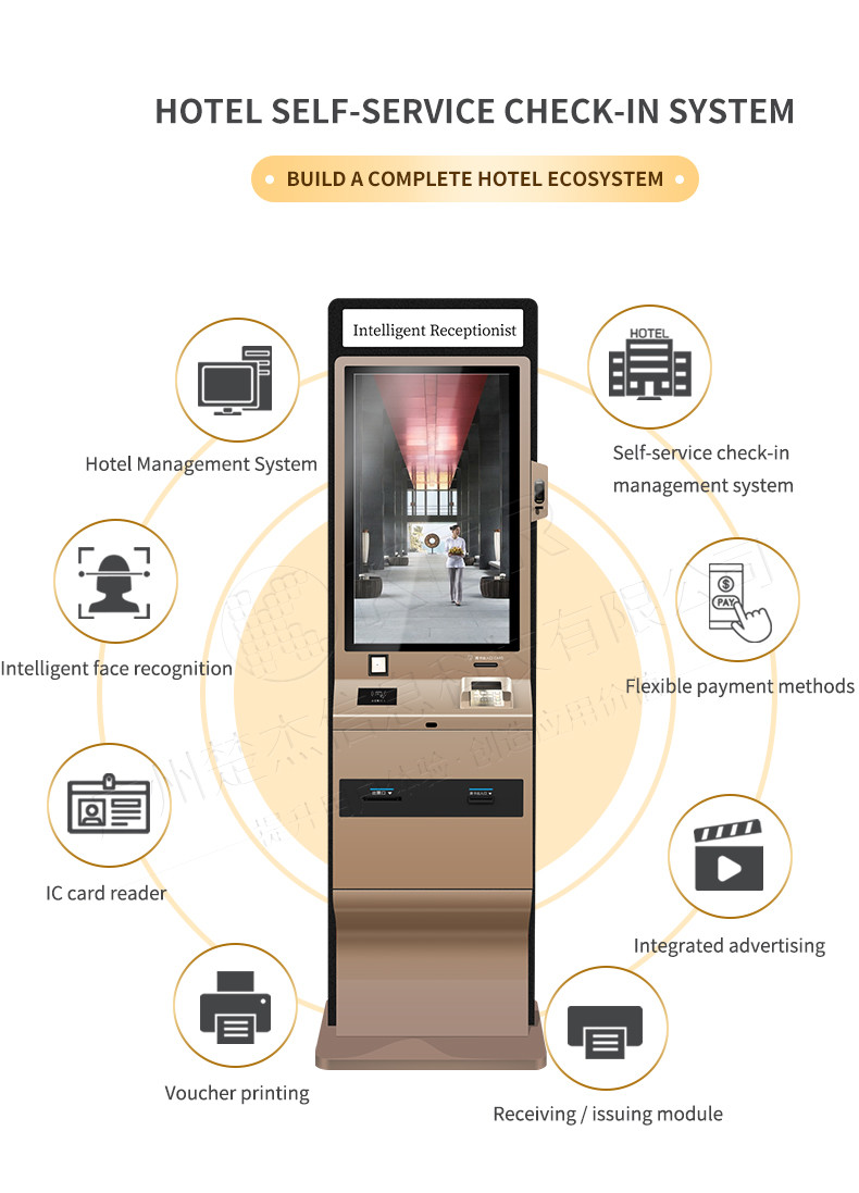 Cabinet, perfect for hotel, kiosk, booth 19 x 20ft 24 hour Hotel key card dispenser Hotel check in kiosk