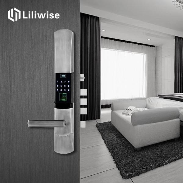 Zinc Alloy Digital Keyless Entry Door Locks , SJ6061 Electronic Security Locks