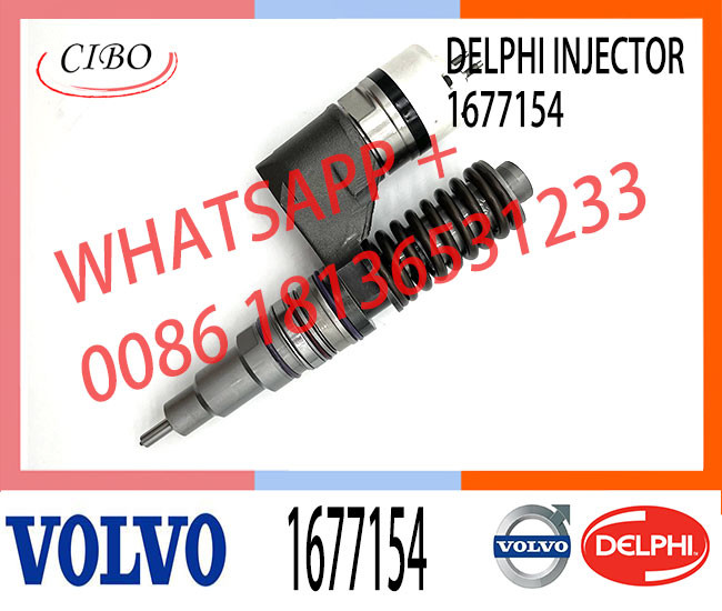 diesel fuel injector 1677154, BEBE4B01001 FOR VOL Trucks FH 12 D12A340, D12A420, FH12, Euro 2