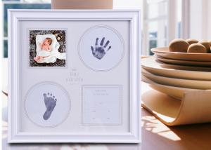 Quality Eco Friendly Baby Hand and Footprint Photo Frame Ink Pad Kit For Newborn Baby wholesale