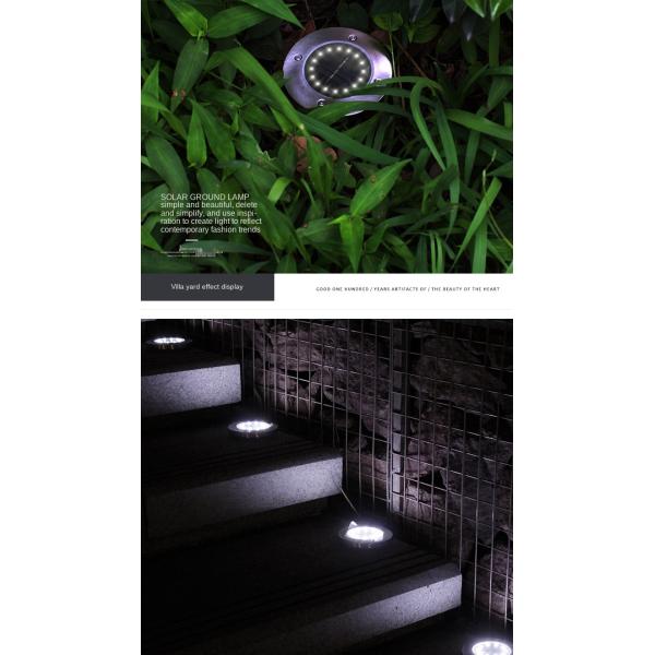 Solar ground lawn garden light