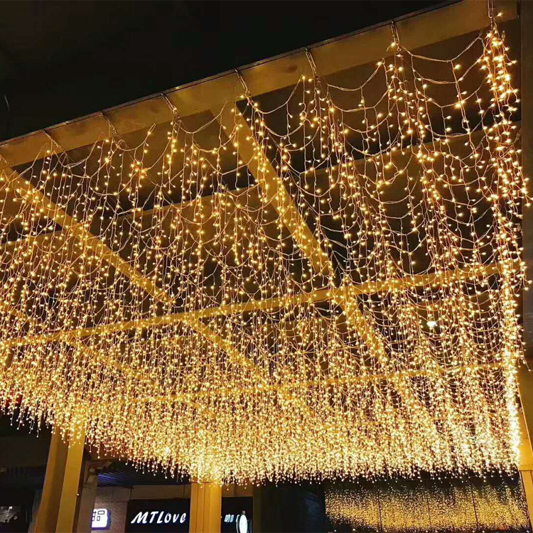 Fairy Window Curtain Lights Remote Control 16 Color Changing String Lights for Bedroom Decor Valentine's Day Christmas Weddings