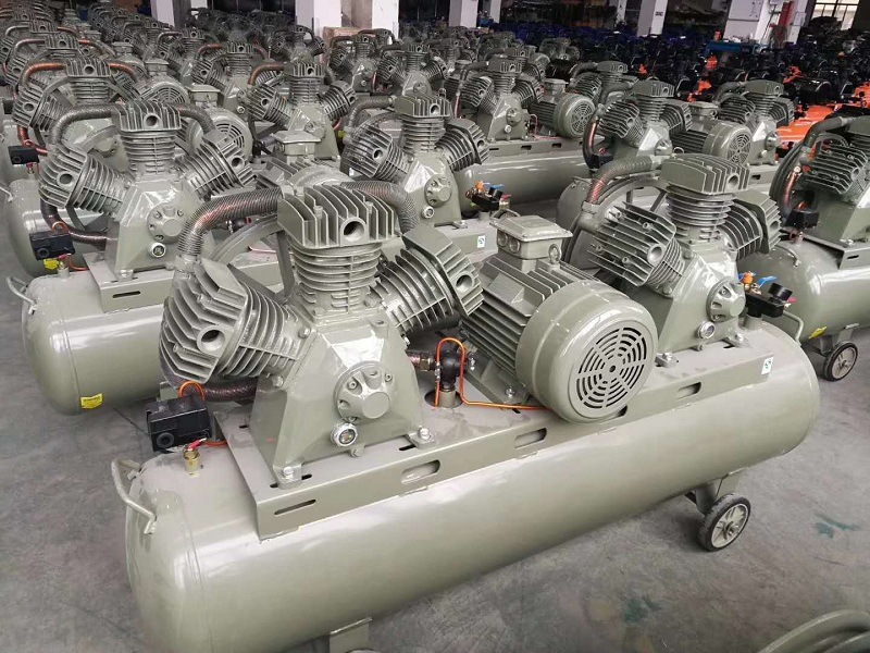 Tire Repair Tools Cheap Cost Air Compressing Machine Hot Selling Belt Type Piston Air Compressor 110L