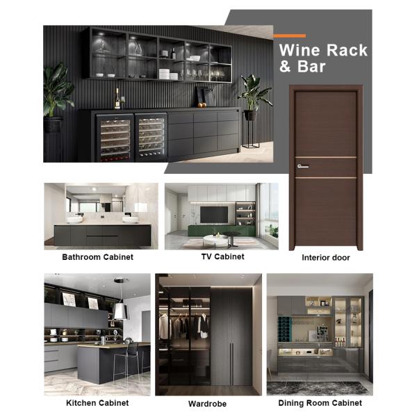 Customized Color Modern Furniture Wine Bar Cabinet for Living Room Decor Furnishing