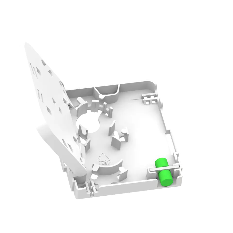 1 Core FC APC Type Fiber Optic Face Plate for Indoor in FTTH Network 115*86*23mm Size