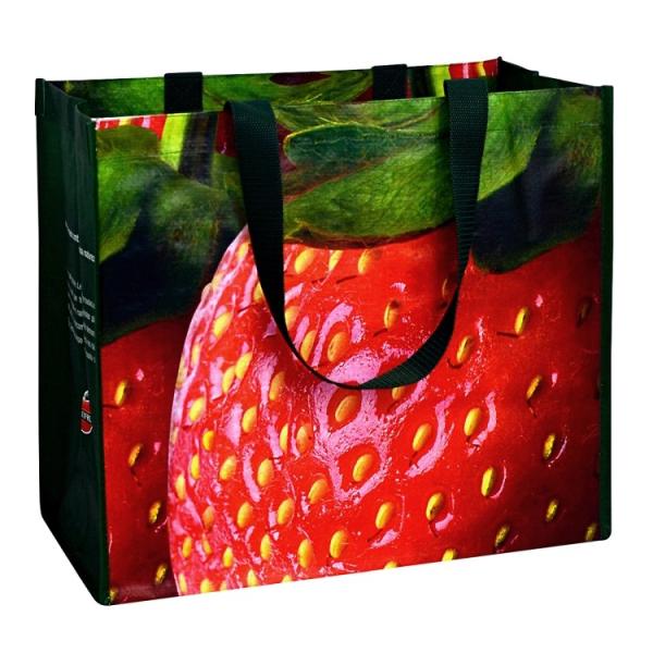 Custom Laminated Polypropylene Non Woven Shopping Bag Environmentally Friendly
