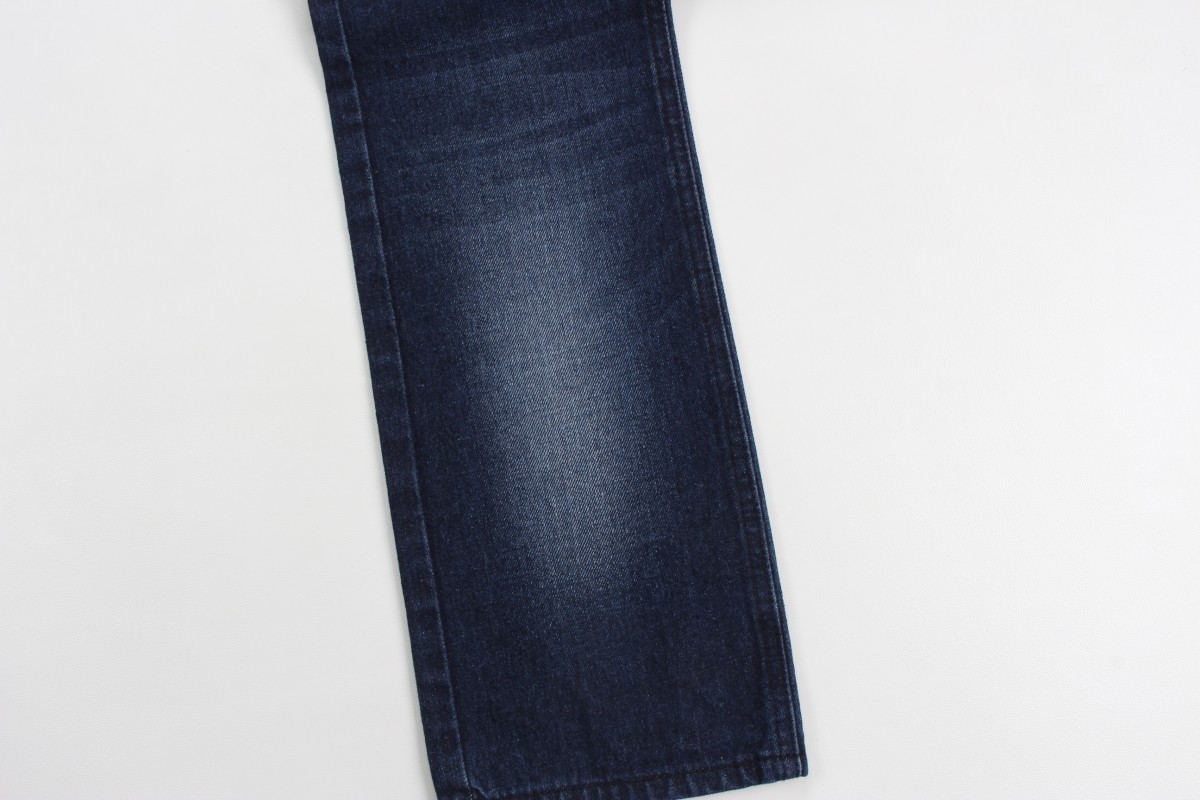 Wholesale 100% Cotton Dark Blue Rigid Denim Fabrics For Worker