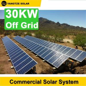 Quality Rooftop Off Grid Solar System Kit 30KW Powered Customzied wholesale