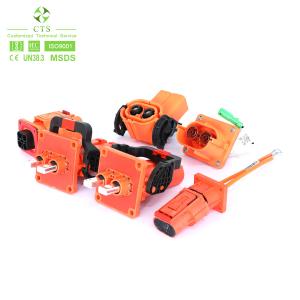 Quality HV PA66 125A 150A 2pin 3pin Electric Vehicle Battery Connectors Plug / Socket wholesale