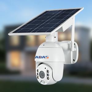 Quality 2K Wireless Solar Security Camera PIR Detection IP65 Waterproof Outdoor wholesale