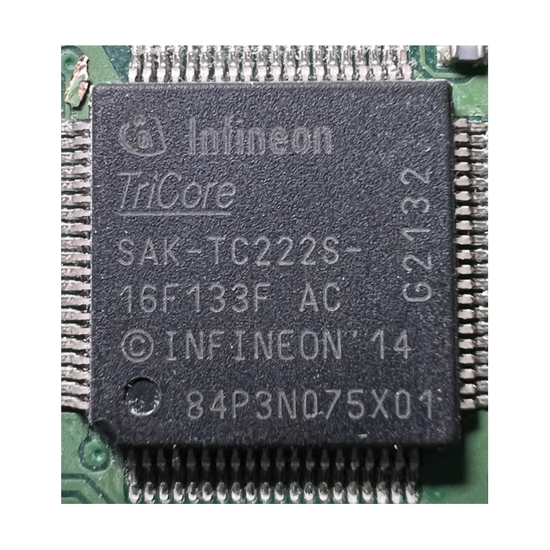 Quality Infineon Technologies Microcontroller Unit SAK-TC222S-16F133F AC TQFP-80 wholesale