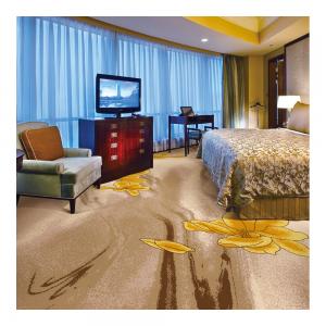 Quality Wool Carpet Yellow Bedroom Carpet Printed Dye Custom Design wholesale