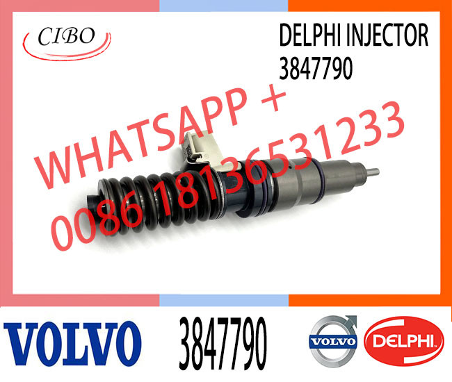Common Rail Injector 33800 84820 213064073889619 3847790 For Hyundai D6CC Engine 33800-84820