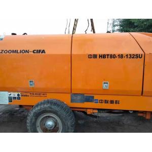 Quality Electric Used Concrete Trailer Pumps Zoomlion 600L Hopper Capacity wholesale