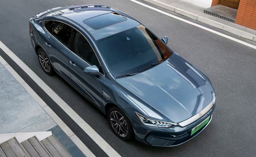 Sedan BYD Honor Qin Plus EV 510KM R17 Tire 100-200Nm