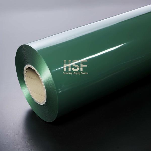 120μm Opaque Dark Green HDPE Film for Tape Application - High Density Polyethylene Film