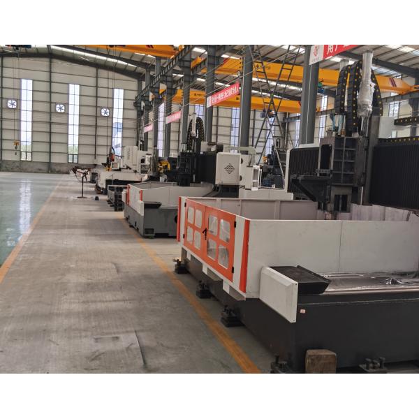 1200x1200 Mm Workpiece Size CNC Plate Drilling And Milling Machine 600 Mm Gantry Height