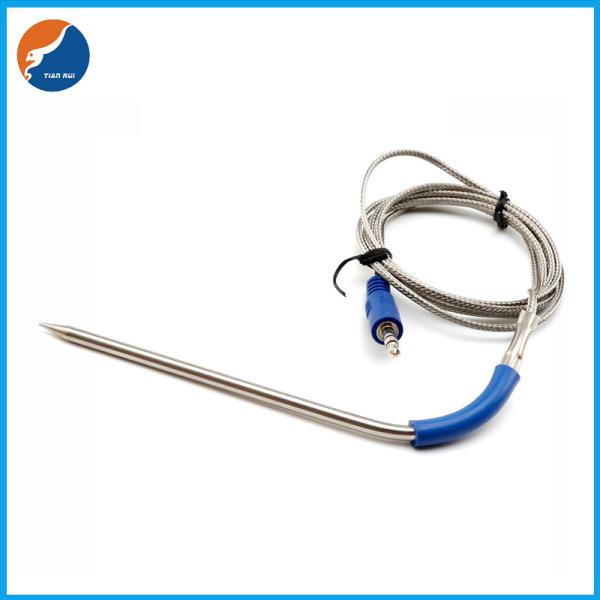 Cheap SUS304 Probe RTD 100K OHM BBQ Grill Temperature Sensor for sale