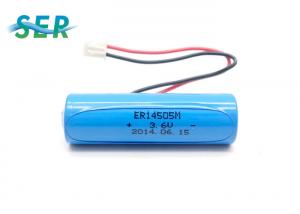 China Customized Li SOCL2 Battery 4400mAh 3.6V/7.2V AA Size ER14505M-2P 1S2P CE Approval on sale