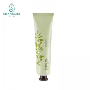 Quality GMPC Whitening Hand Cream Korean Green Tea OEM Anti Aging Remove Dead Skin wholesale
