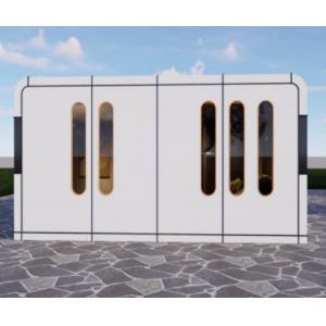 Quality One Bedroom Apple Capsule House Prefabricated Pod 12KW Customized wholesale