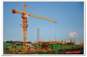 Quality Self Erecting Construction Tower Crane With Steel Structure 4.25 - 80 m/min Hoisting Speed wholesale