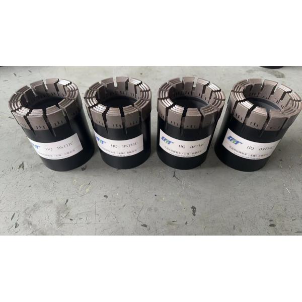 BQ NQ Impregnated Diamond Core Drill Bits Smooth Surface