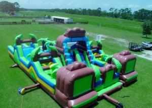 Fun assault course for children / Jungle assault course birthday party / Tropical Obstacle