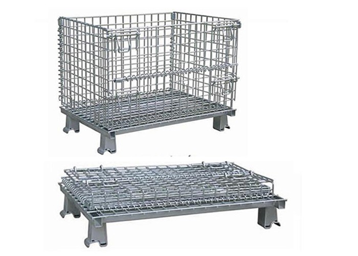 Quality 1000kg Galvanizing Q235 Wire Cage Storage Units wholesale