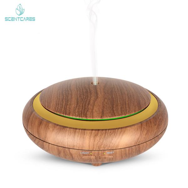 Cheap Aroma diffuser 2020 newest design wood grain ultrasonic humidifier for sale