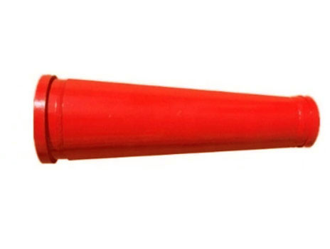 0161071C3000 Concrete Pump Reducer Pipe 20Mn Red Concrete Pump Tube