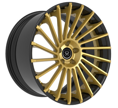 19 inch 5*120 2 piece forged deep concave forged wheels rims