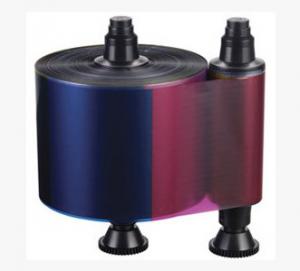 China Compatible Evolis R3013 1/2YMCKO Color Ribbon 400 prints/roll for Evolis Pebble on sale