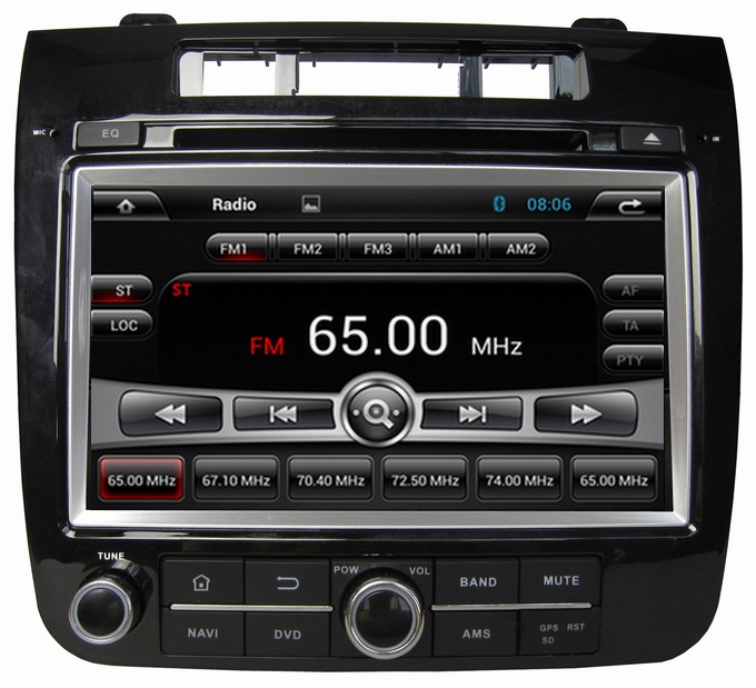 Ouchuangbo Car Pc GPS Navigation Multimedia Android 4.2 for Volkswagen Touareg 2010 BT 3G