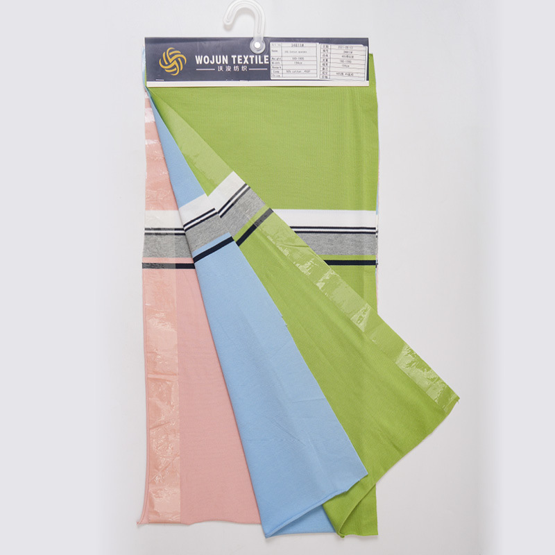 Healthy And Breathable And Sweat-Absorbent Cotton Pique Fabric For Polo Shirt