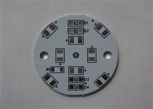 1.2 mm CEM-1 HASL Lead Free Single Sided PCB Black Silkscreen for LED Light