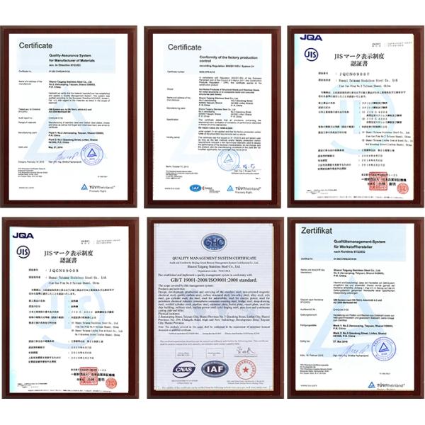 Decorative 201 202 310S 304 316 Grade 6 Inch Welded Polished Stainless Steel Pipe Suppliers