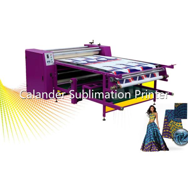 Textile Calender Fabric Heat Press Transfer Machine Flatbed Roller Heat Press Machine
