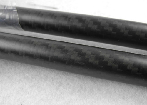 High End 3k Matte Carbon Fiber Pipe / Tubing For FPV / Cell Phones