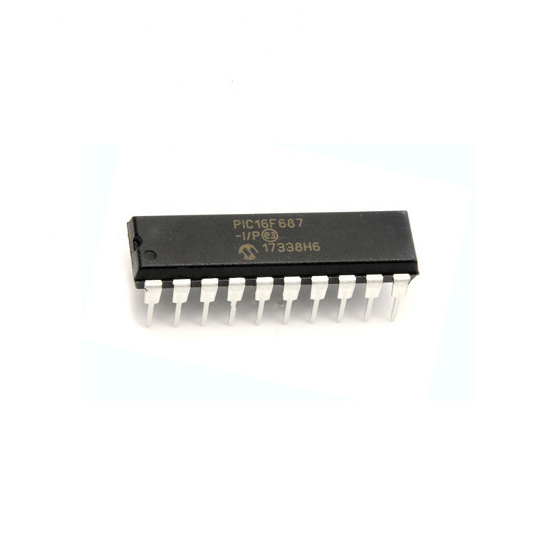 Electronic Components PIC16F687 PIC16F688 PIC16F689 PIC16F687-I/P DIP-20 8 Bit mcu ic chips
