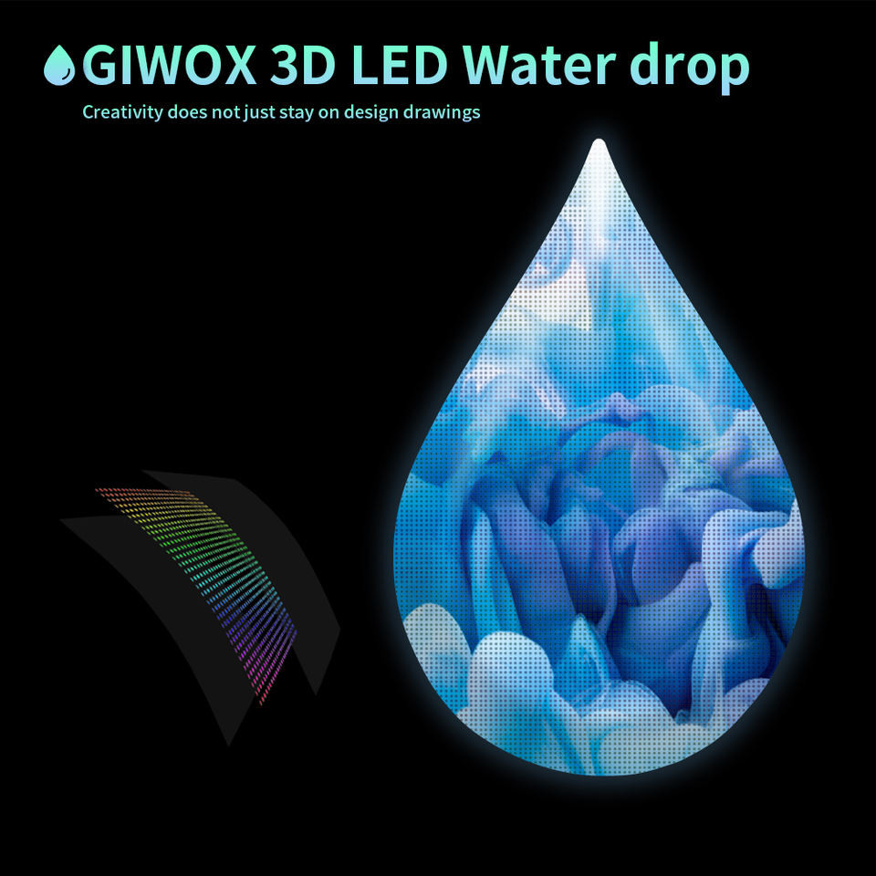 RGB Creative LED Display Screen P4.81 P1.875 Led Advertising Screen FCC