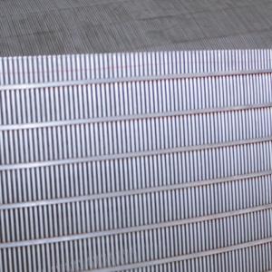 Quality 304 316L Stainless Steel Johnson Wedge Wire Screen 1x2mm 2x3mm wholesale