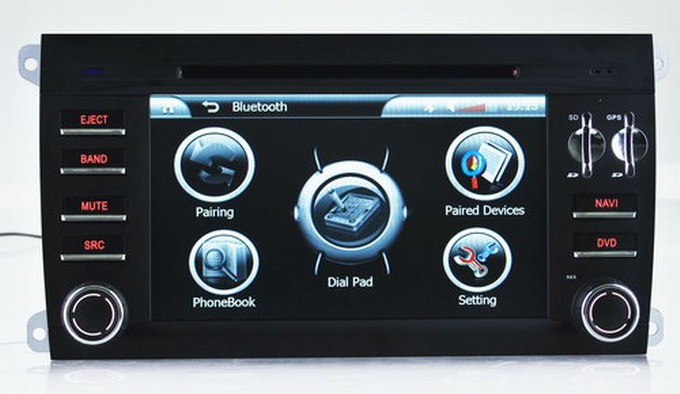 Car audio player gps navigation for Porsche Cayenne 2003-2010 with auto radio RDS mp3 OCB-8816
