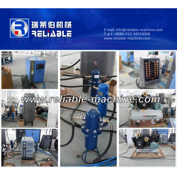6000 BPH Bottle Blow Molding Machine 6 Cavities 0.1 - 2 L Container Volume