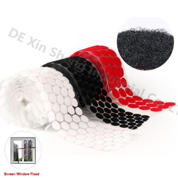 110mm Width Hook And Loop Adhesive Dots Cold And Heat Resistance