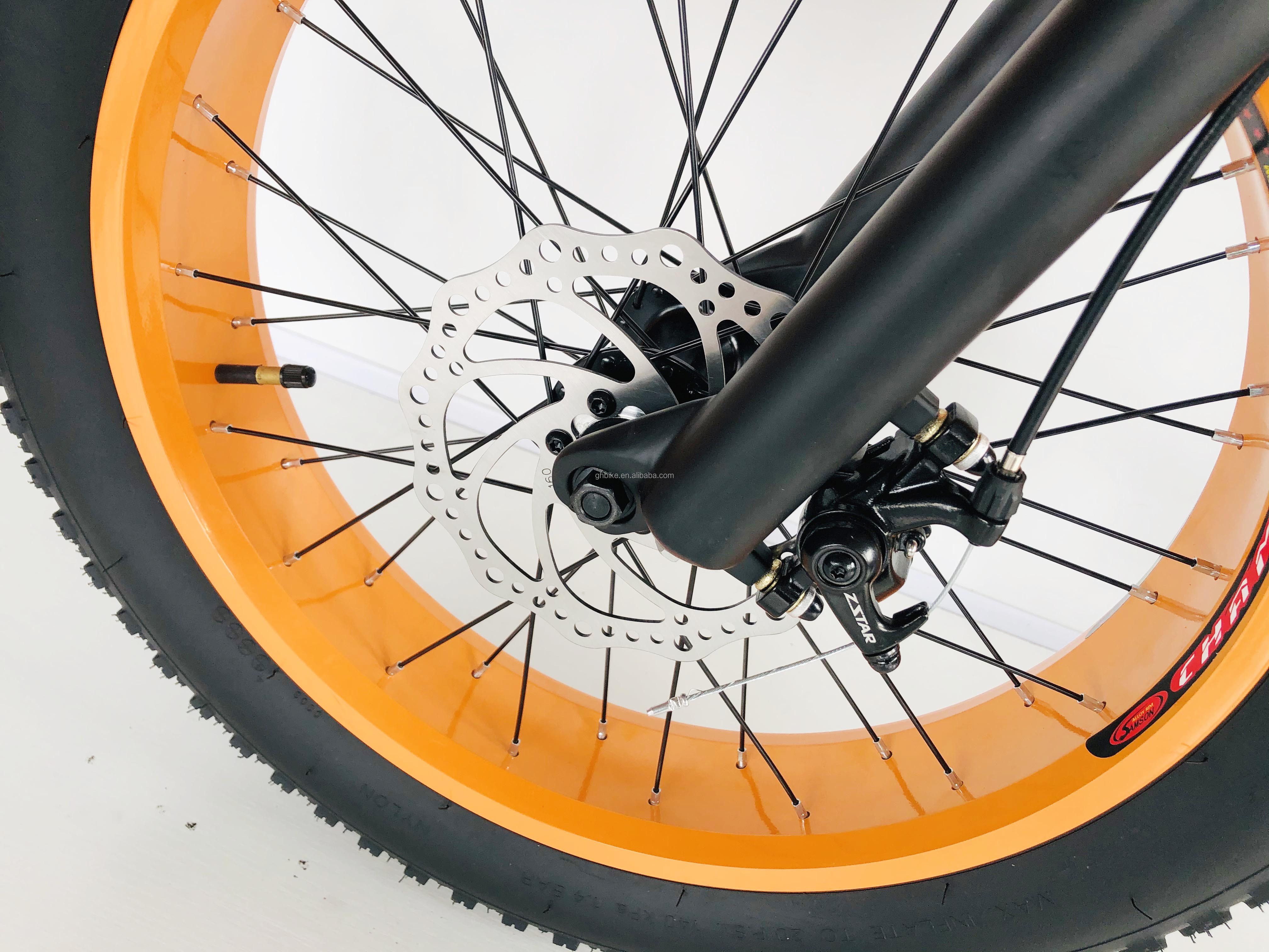 750W 20inch Fat Tire Mini Mountain Electric Bicycle ZOOM Stem Range per Power 10-30 km
