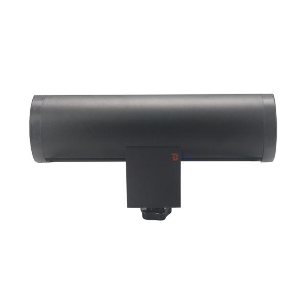 Hotel office full black mount on desk aluminum EU power and usb charger socket