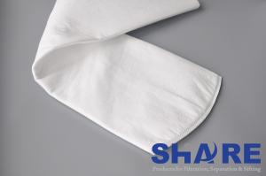 Quality Synthetic Fibers Needle Felt Filter Bag 200um Micron For Depth Filtration wholesale
