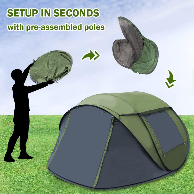 Automatic Outdoor Waterproof Instant Tent Camping Pop up Tent