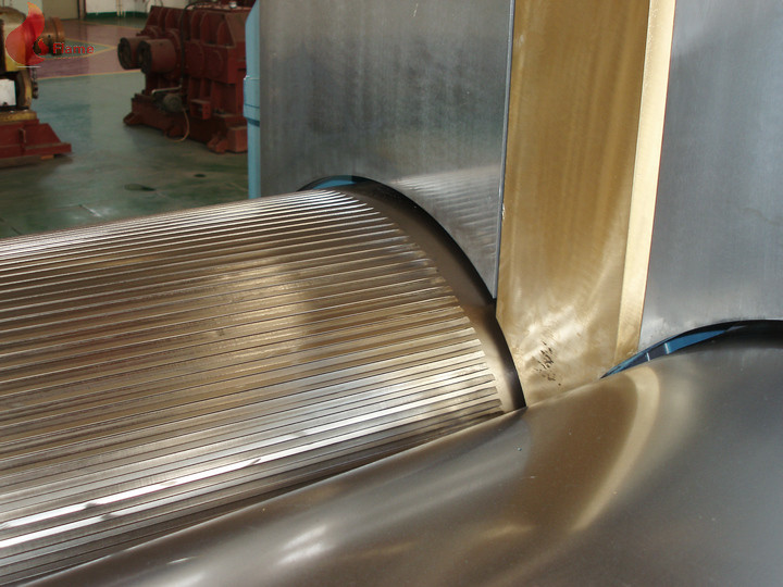 1800 - 2500 Kg/h two roll mill rubber mixing for for plasticizing , calendaring
